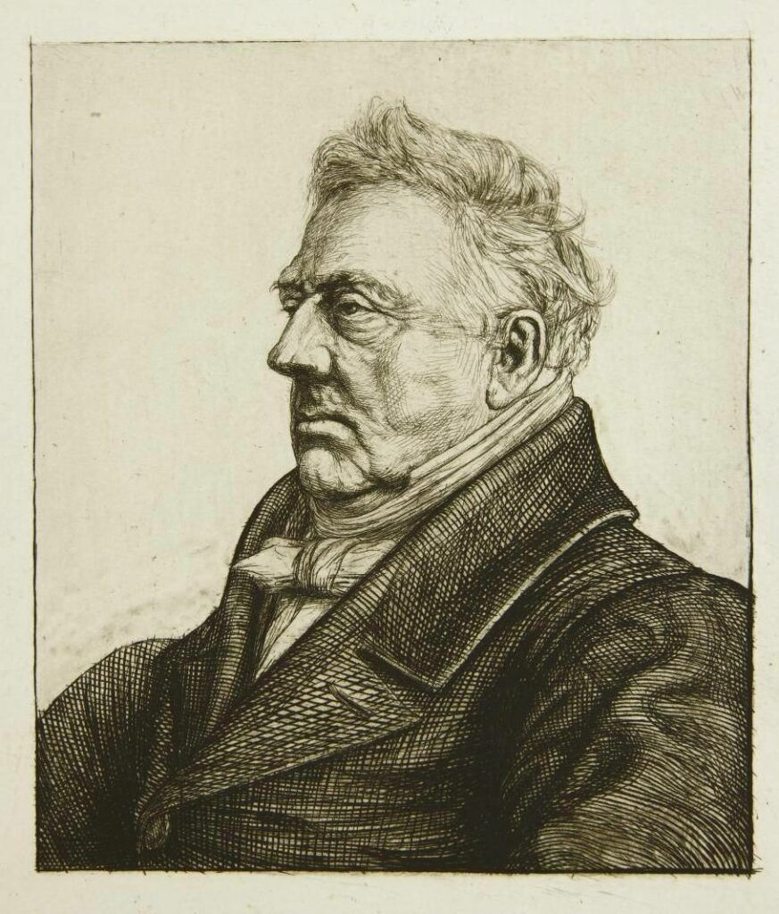 Portrait gravé de Louis Bizeul