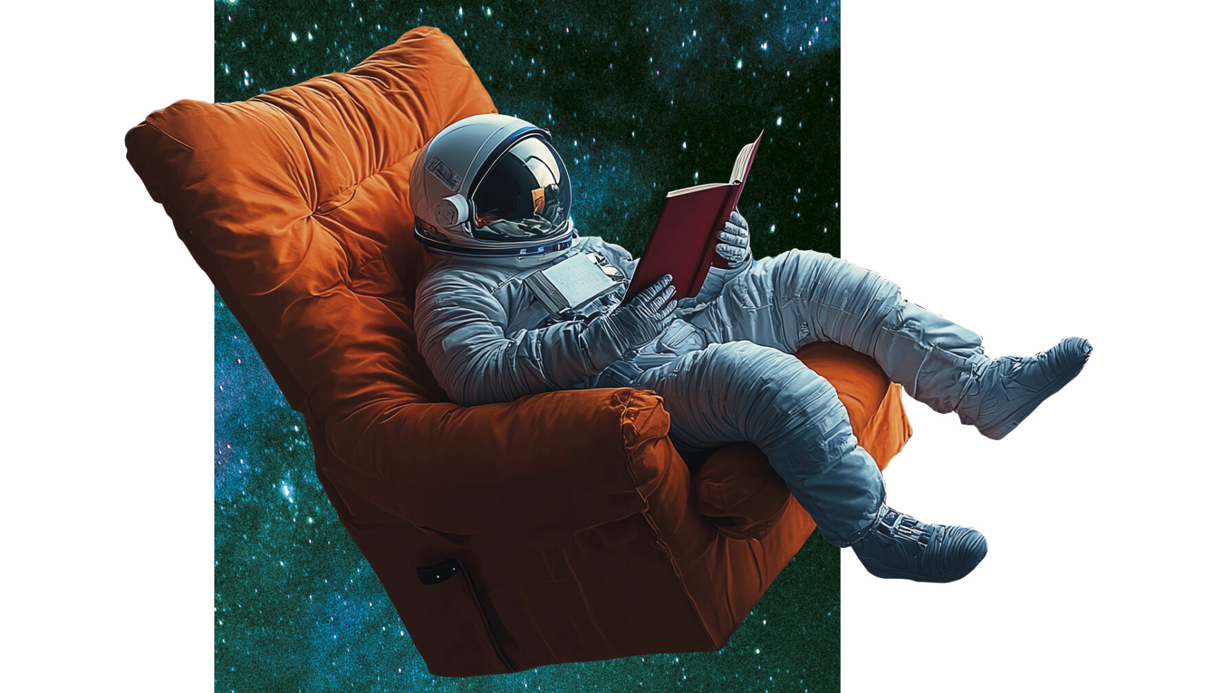 Amazing panorama blue night sky milky way and star on dark backg