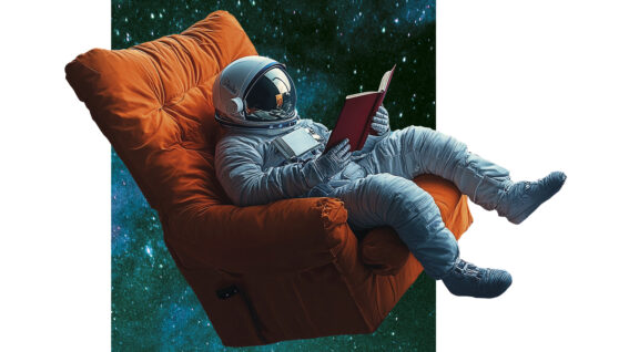 Amazing panorama blue night sky milky way and star on dark backg