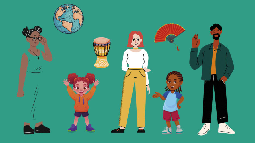 Affiche atelier couture illustration coloré 2